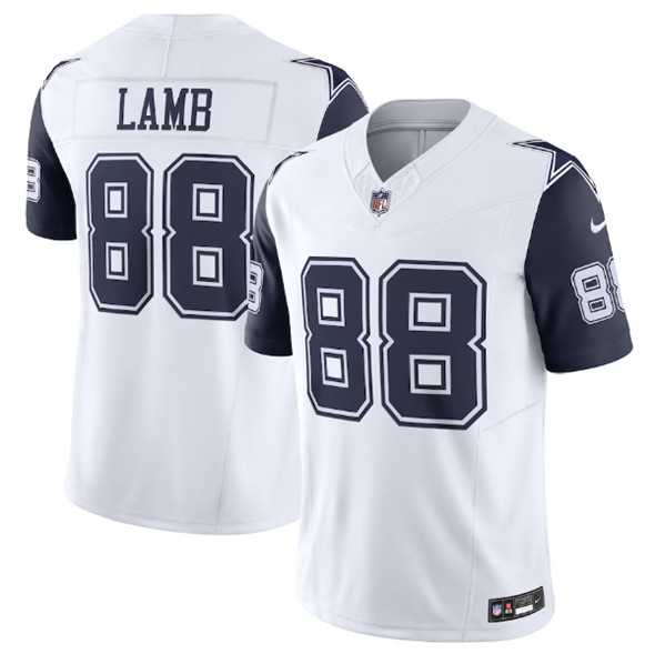 Men & Women & Youth Dallas Cowboys #88 CeeDee Lamb Thanksgiving White 2023 F.U.S.E. Vapor Limited Stitched Football Jersey->dallas cowboys->NFL Jersey